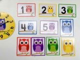  BỘ ĐẾM CÚ 1 ĐẾN 10 - 1-10 COUNTING OWLS 