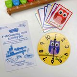  BỘ ĐẾM CÚ 1 ĐẾN 10 - 1-10 COUNTING OWLS 