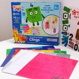  BỘ HỌC TOÁN NUMBERBLOCKS 1-10 REUSABLE CLINGS 