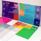  BỘ HỌC TOÁN NUMBERBLOCKS 1-10 REUSABLE CLINGS 