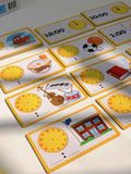  BỘ HỌC XEM GIỜ - TIME ACTIVITY SET 