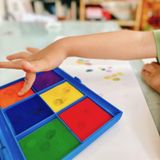  BỘ MỰC IN DẤU VÂN TAY 7 MÀU - JUMBO 7 COLOR INK STAMP PAD 