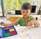  BỘ MỰC IN DẤU VÂN TAY 7 MÀU - JUMBO 7 COLOR INK STAMP PAD 