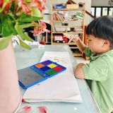  BỘ MỰC IN DẤU VÂN TAY 7 MÀU - JUMBO 7 COLOR INK STAMP PAD 