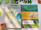  SAVE THE PLANET: THE JUNGLE (BOOK AND PUZZLE 220 PIECES) 
