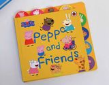  PEPPA PIG: PEPPA AND FRIENDS : TABBED BOARD BOOK 