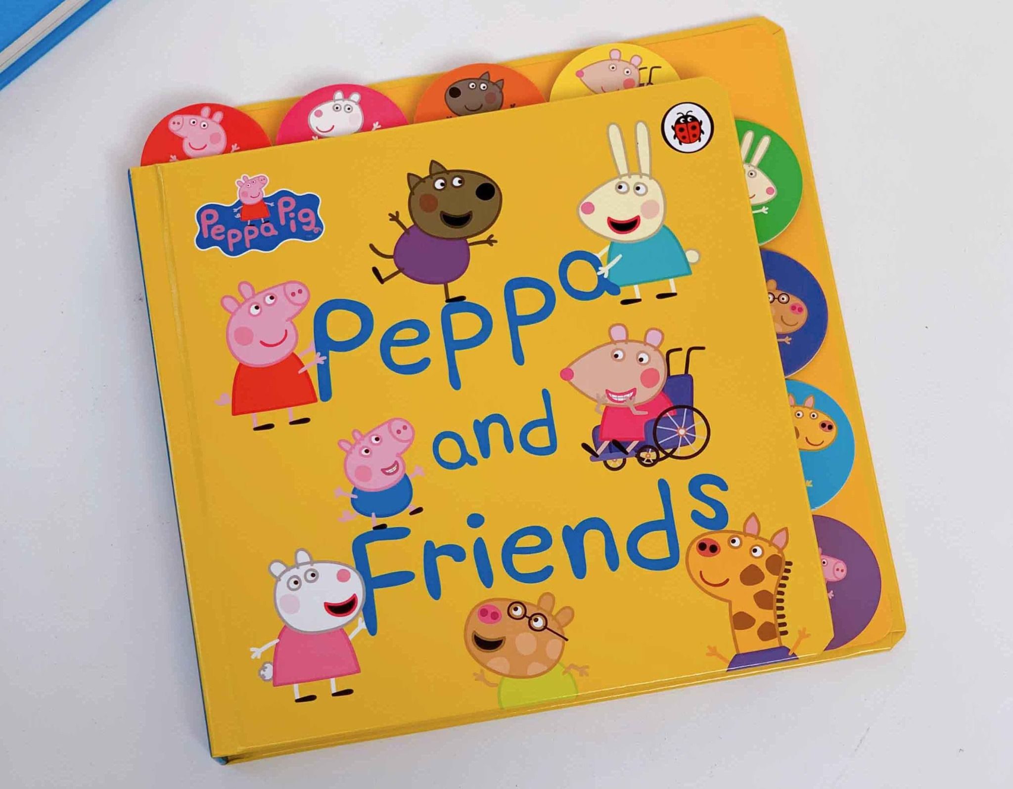  PEPPA PIG: PEPPA AND FRIENDS : TABBED BOARD BOOK 