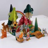  THE GNOME FOREST 3D - BOOK AND 3D MODEL 