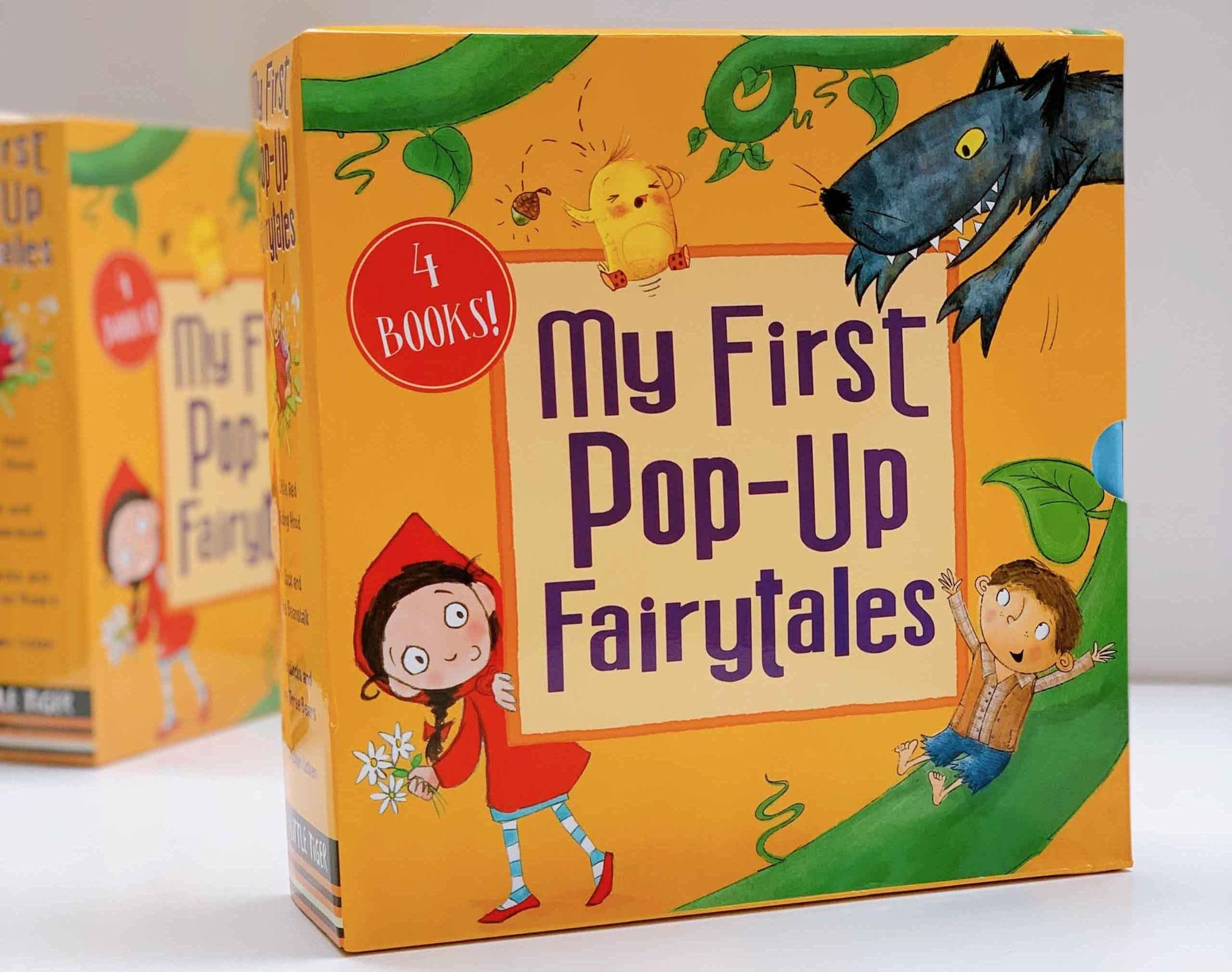  MY FIRST POP-UP FAIRYTALES 4 BOOKS COLLECTION SET 