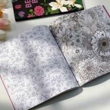  BEAUTIFUL BLOOMS: A COLORING BOOK OF FLOWERS 