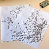  A4 COLOURING SET - WORLD OF POTTER 