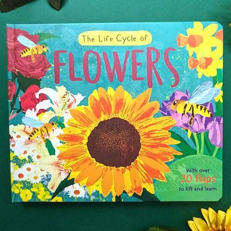  LIFE-CYCLE BOOKS - FLOWERS 