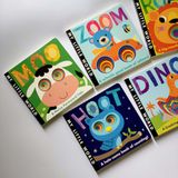  MY LITTLE WORLD - PEEK THROUGH COLLECTION: DINO, MOO, ZOOM, ROAR, HOOT (BỘ 5 CUỐN) 