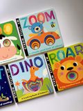  MY LITTLE WORLD - PEEK THROUGH COLLECTION: DINO, MOO, ZOOM, ROAR, HOOT (BỘ 5 CUỐN) 