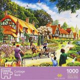  COTTAGE BANK 1000 PIECE JIGSAW PUZZLE CORNER PIECE 