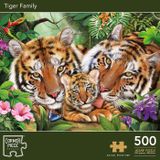  TIGER FAMILY 500 PIECE JIGSAW PUZZLE 