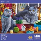  BRITISH CATS 500 PIECE JIGSAW PUZZLE 