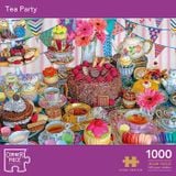  TEA PARTY 1000 PIECE JIGSAW PUZZLE CORNER PIECE 