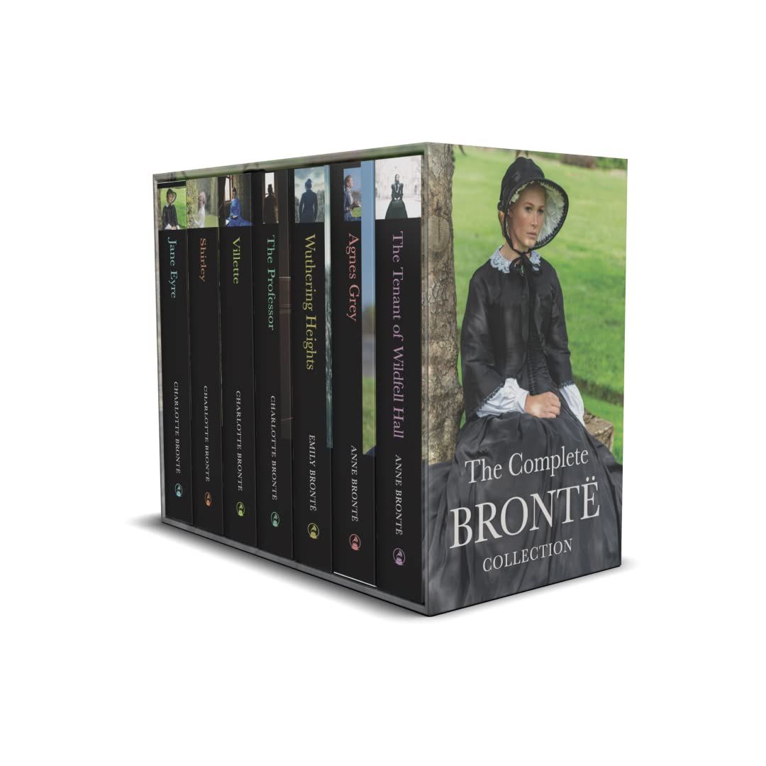  THE BRONTË SISTERS COMPLETE 7 BOOKS COLLECTION BOX SET BY ANNE BRONTE 