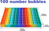  ĐỒ CHƠI POP-IT HỌC SỐ 1-100 - HUNDRED BOARD SENSORY BUBBLE POPPER 