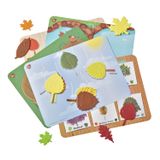  SENSORY LEAVES MATH ACTIVITY SET 