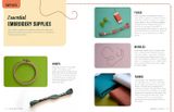  SATISFYING STITCHES : LEARN SIMPLE EMBROIDERY TECHNIQUES AND EMBRACE THE JOYS OF STITCHING BY HAND 