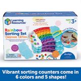  RAINBOW SORTING ACTIVITY SET 