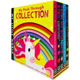  MY LITTLE WORLD - PEEK THROUGH COLLECTION: BIG FISH,FLAMINGO,LOVE MUMMY,KISS,UNICORN (BỘ 5 TẬP) 