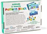  ANIMALS & INSECTS PATTERN BLOCK PUZZLE SET 