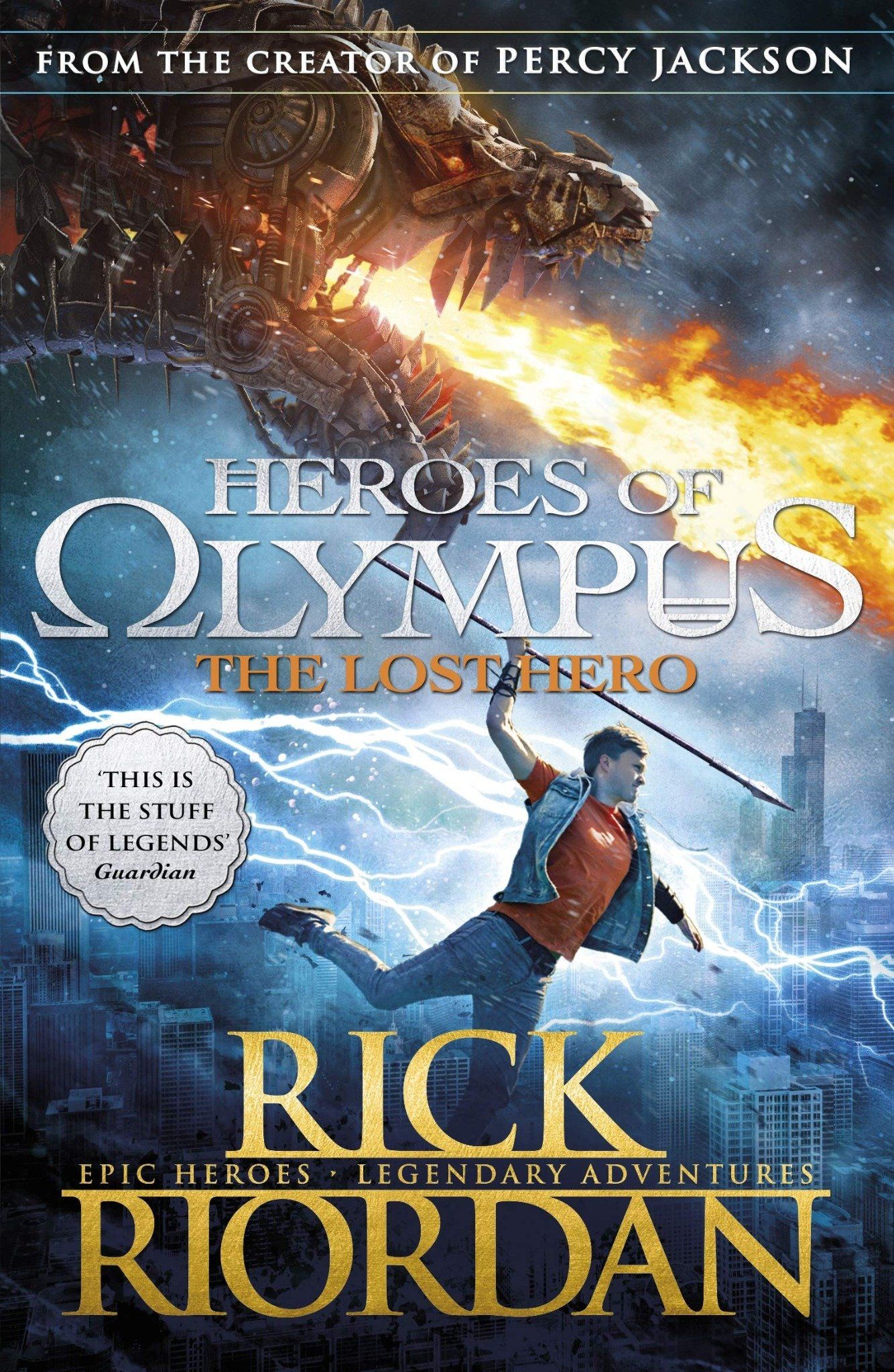  THE LOST HERO (HEROES OF OLYMPUS BOOK 1) 