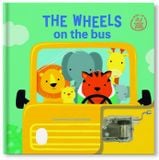  WIND UP MUSIC BOX BOOK - WHEELS ON THE BUS 