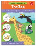  WATCH ME READ AND DRAW: THE ZOO : A STEP-BY-STEP DRAWING & STORY BOOK 