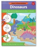  WATCH ME READ AND DRAW: DINOSAURS : A STEP-BY-STEP DRAWING & STORY BOOK - INCLUDES FLIP-OUT DRAWING PAD AND MORE THAN 30 STICKERS 
