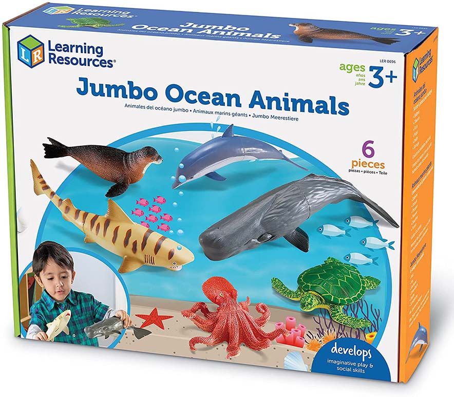 BỘ ĐỘNG VẬT ĐẠI DƯƠNG - JUMBO OCEAN ANIMALS – Mickey's Bookstore BỘ ĐỘNG VẬT ĐẠI DƯƠNG - JUMBO OCEAN ANIMALS – Mickey's Bookstore