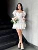 CLEMENCE Mini Dress - White