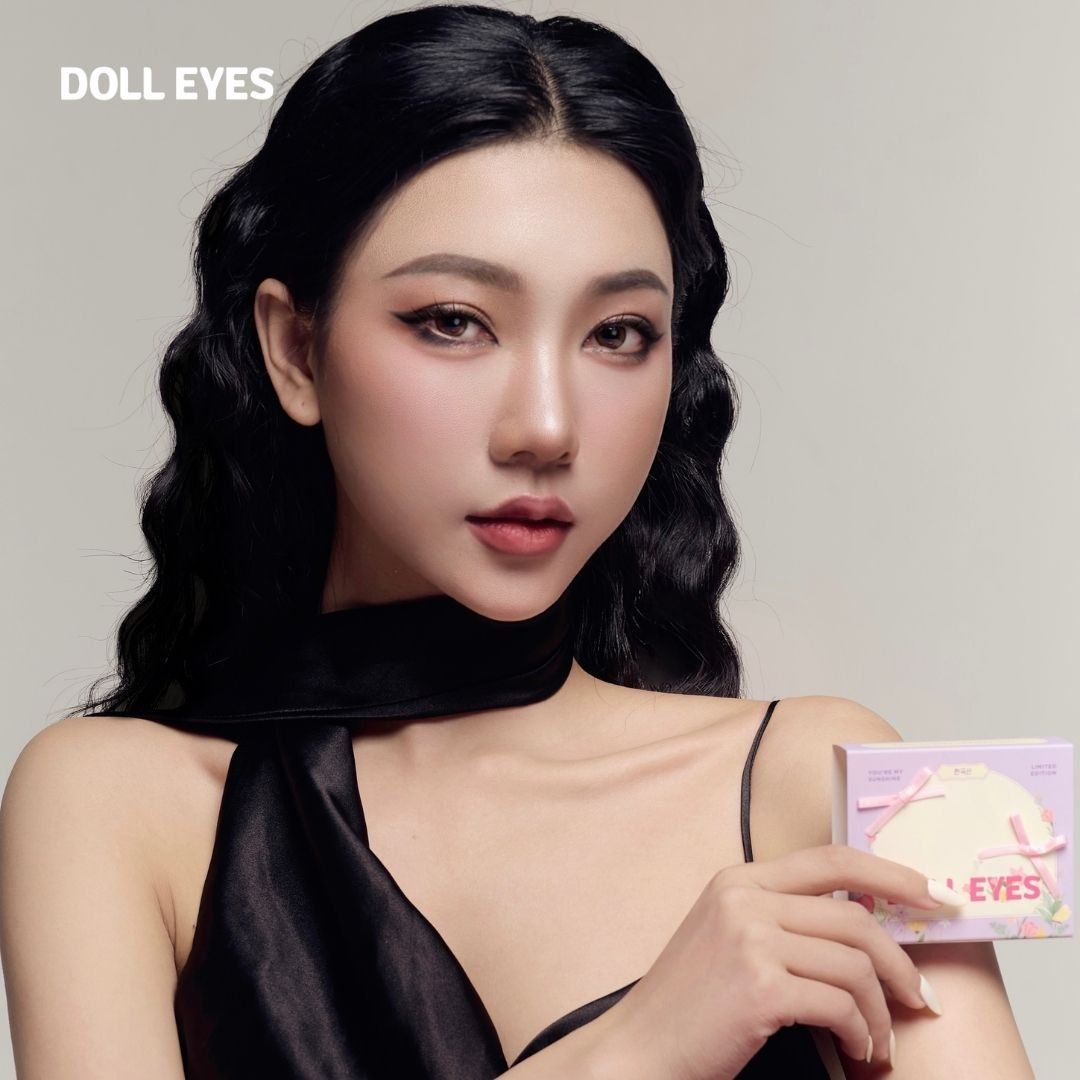  Kính áp tròng DOLL EYES YERI 14,2mm 