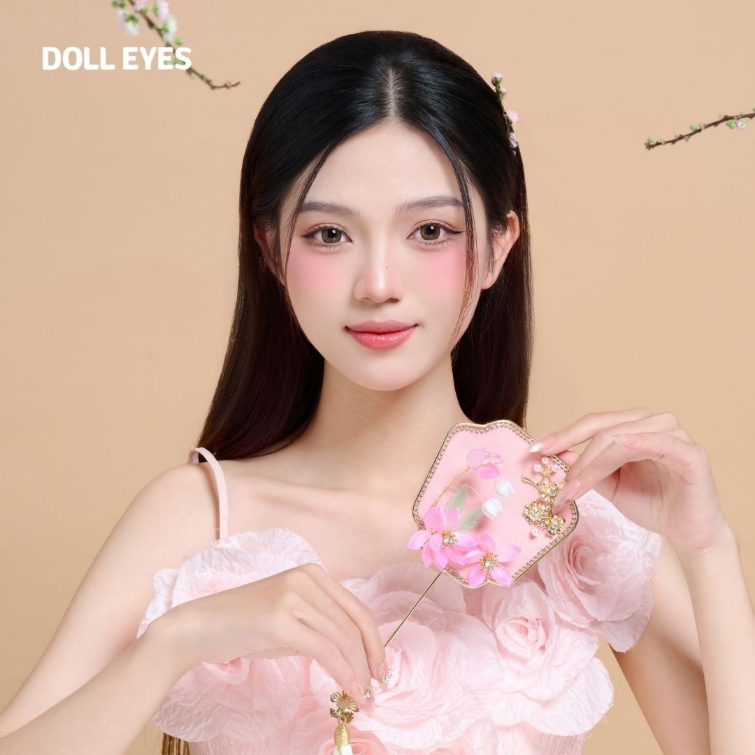  Kính áp tròng DOLL EYES YERI 14,2mm 