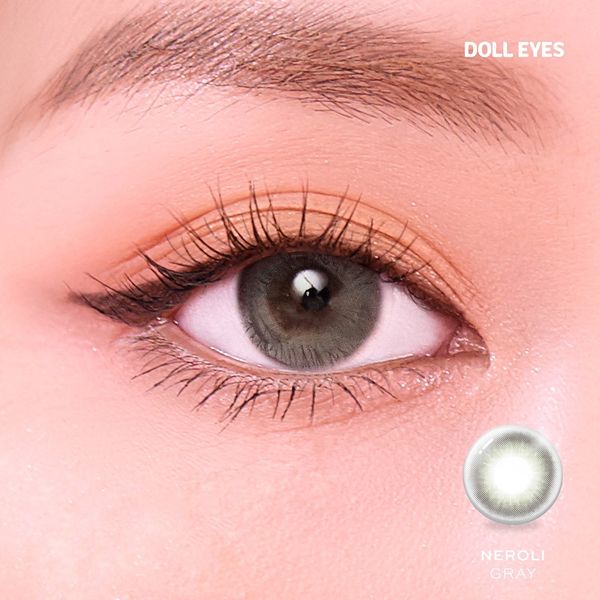  Kính áp tròng DOLL EYES Neroli Grey 14,2mm - Elixir 