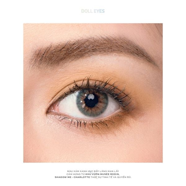  Kính áp tròng DOLL EYES CHARLOTTE  14,2mm- ShaDow Me Collection 