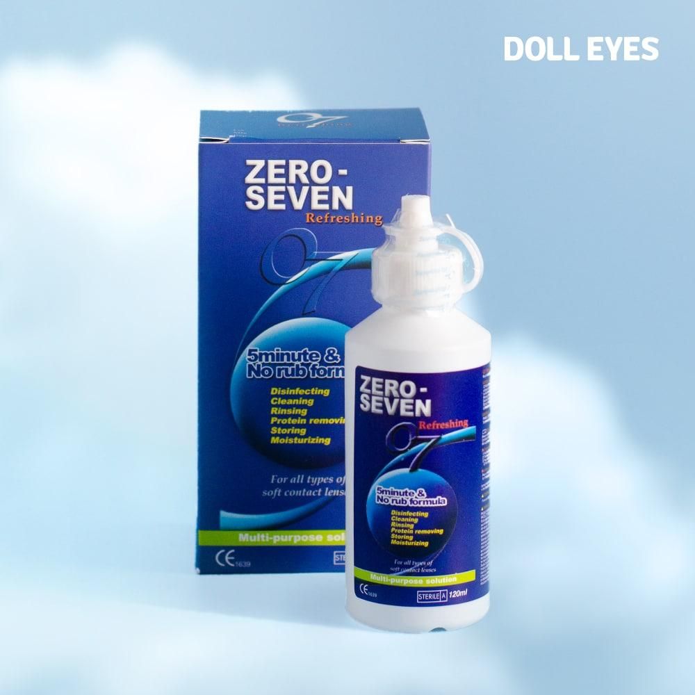  Dung dịch ngâm lens ZERO SEVEN (07) - 120ml 