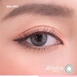  Kính áp tròng DOLL EYES Jessica Silver 14,2mm - Limited Edition 