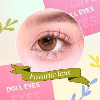  Kính áp tròng DOLL EYES - YERI - 14,2mm 