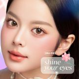  Kính áp tròng DOLL EYES - Milia olive brown - 14,2mm 