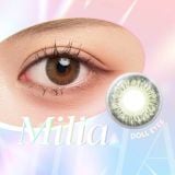  Kính áp tròng DOLL EYES - Milia olive brown - 14,2mm 