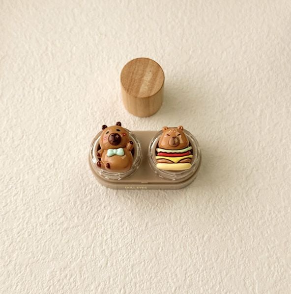  Lens luxury DOLL EYES - Case lens Capybara 