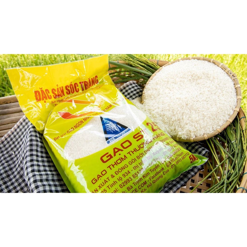 Gạo Đặc Sản Sóc Trăng ST25