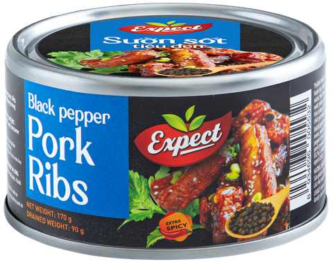  Black pepper pork ribs 