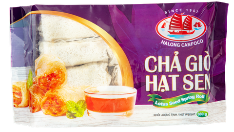  Chả giò hạt sen 