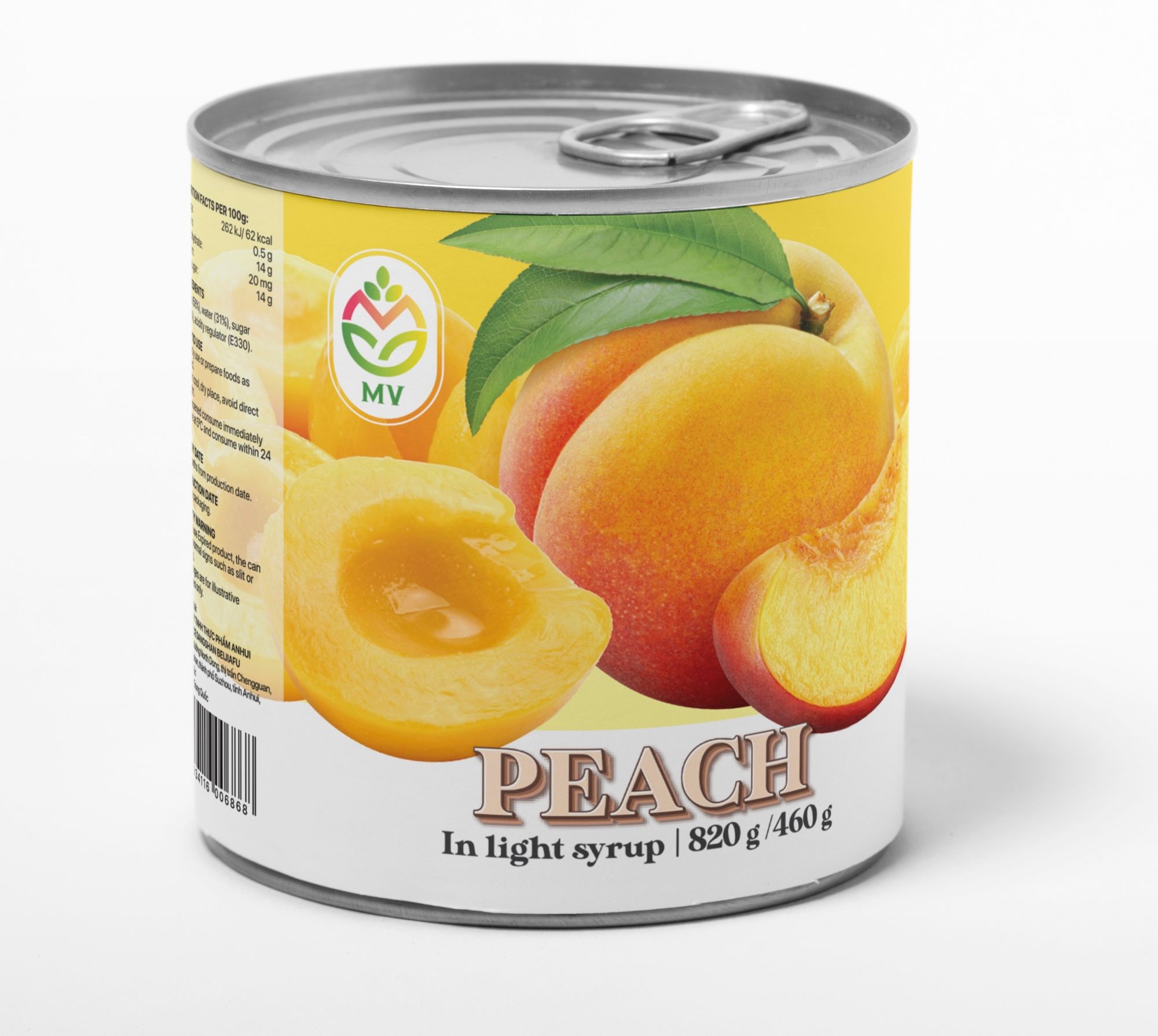  Peach in light syrup 