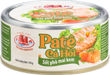  Patê cá hồi sốt phô mai kem - 90g 